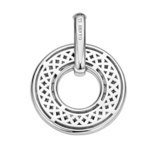 TI SENTO Round sterling silver pendant