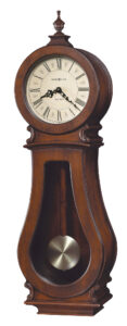 The clock is not only a visual masterpiece, but also a thoughtfully designed accessory offering important elements like volume control, an automatic chiming shut-off option for the overnight hours, and automatic volume reduction for nighttime.

Quartz Movement: Quartz movement requires two C batteries and includes dual-chime movement that plays full Ave Maria or Westminster chimes with strike on the hour. Option 4/4 chime feature plays 1/4, 1/2, and 3/4 chimes.