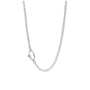 Silver Rolo Chain Necklace